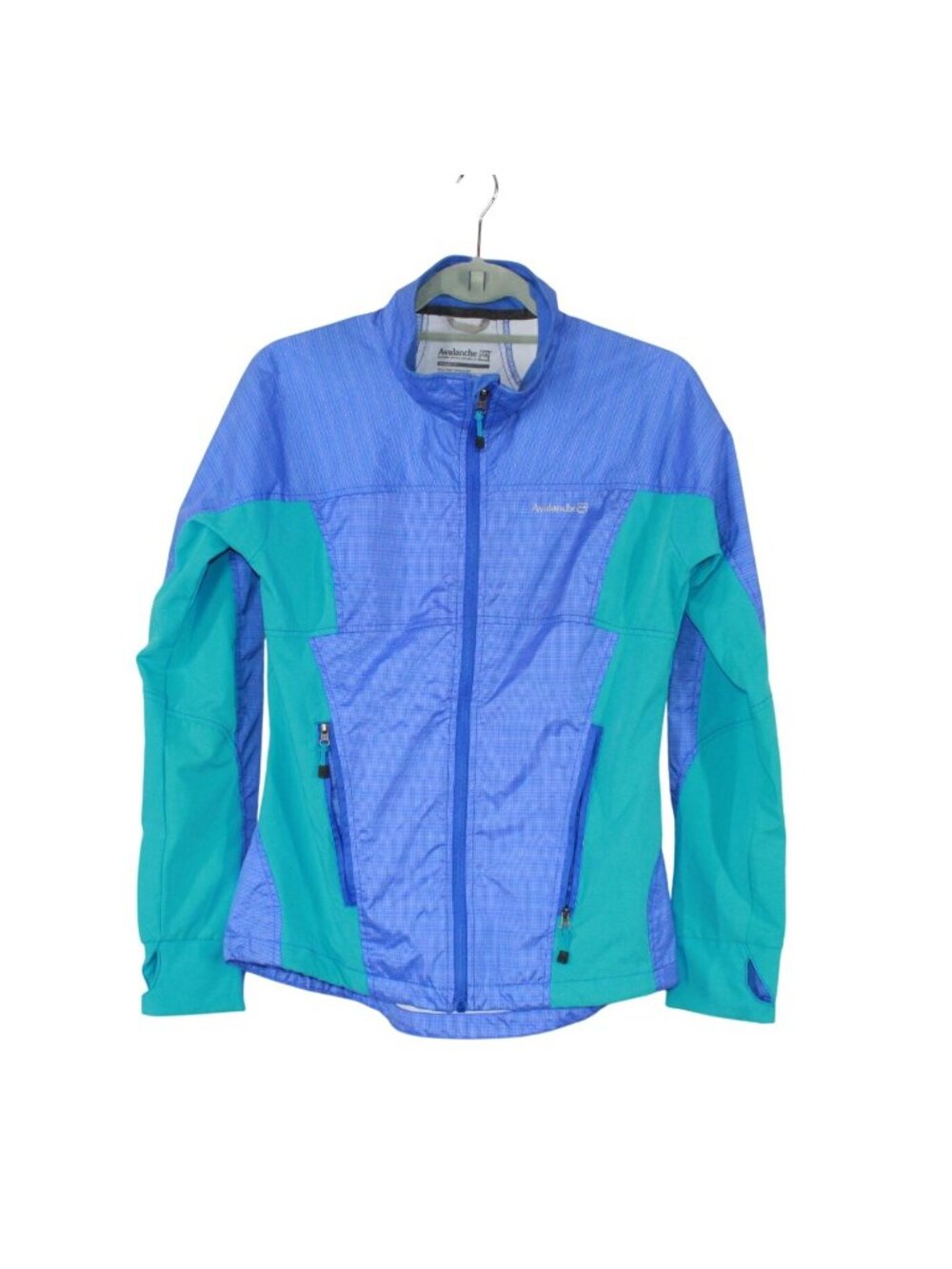 Avalanche Blue Extra Lightweight Weather Shield Waterproof Shell Jacket Medium